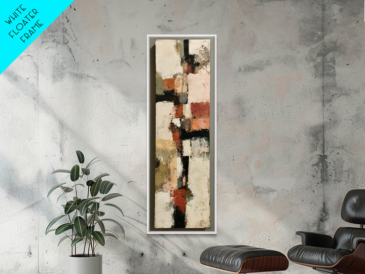 Abstract Composition in Appetite Friendly Warm Tones Canvas Print, Dining Room Art, Food Art, Dining Room Decor, Abstract Art, DRA-1x3-16