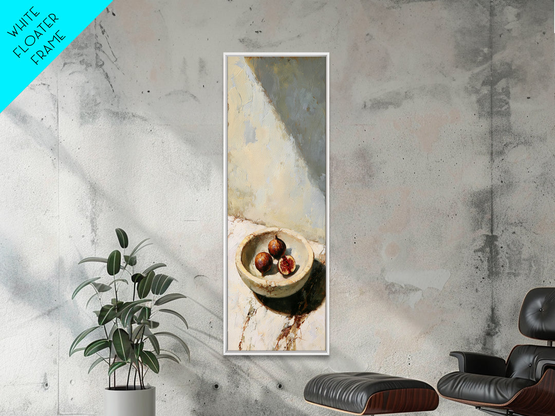 Figs on Marble Canvas Print, Dining Room Art, Fine Art Print, Dining Room Decor, Fine Art, Dining, Fall Decor, DRA-1x3-35