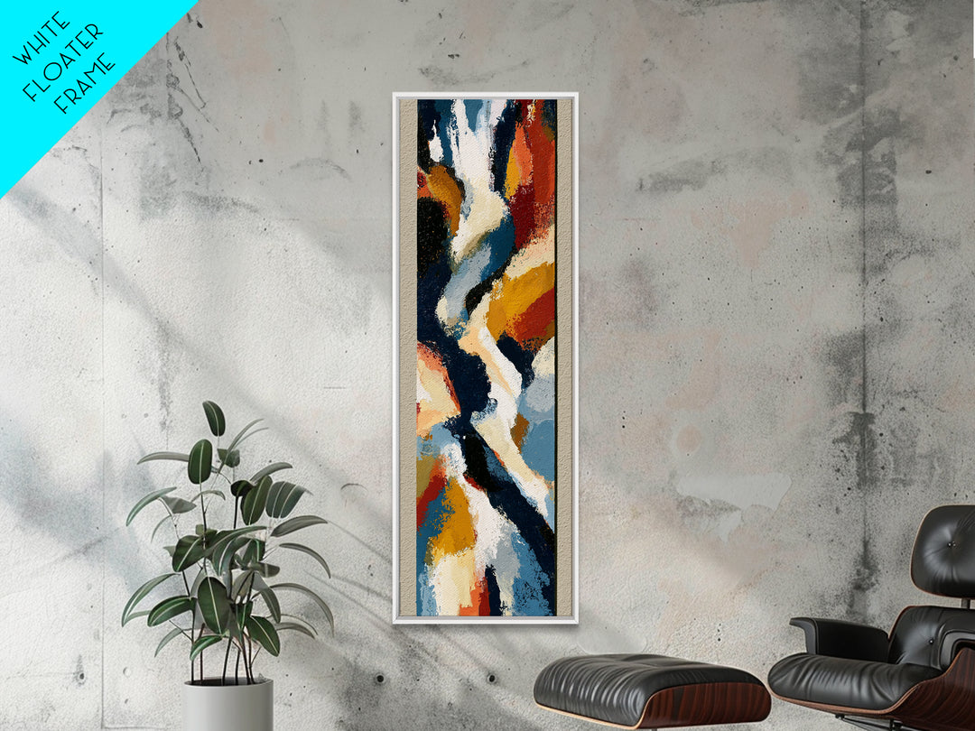Abstract Composition in Appetite Friendly Warm Tones Canvas Print, Dining Room Art, Home Decor, Dining Room Decor, Dining, DRA-1x3-64