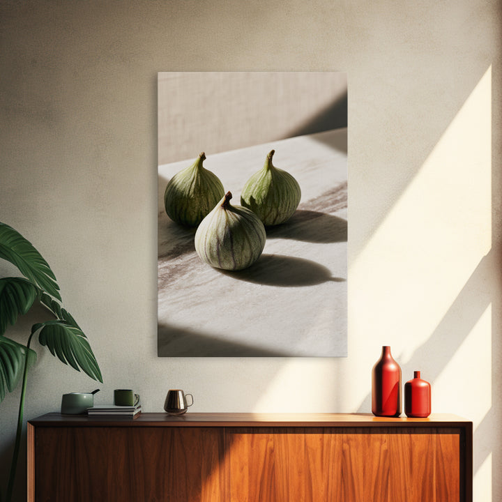 Figs on Marble Canvas Print, Dining Room Art, Statement Artwork, Dining Room Decor, Fine Art, Dining, Printable Wall Art, DRA-2x3-79