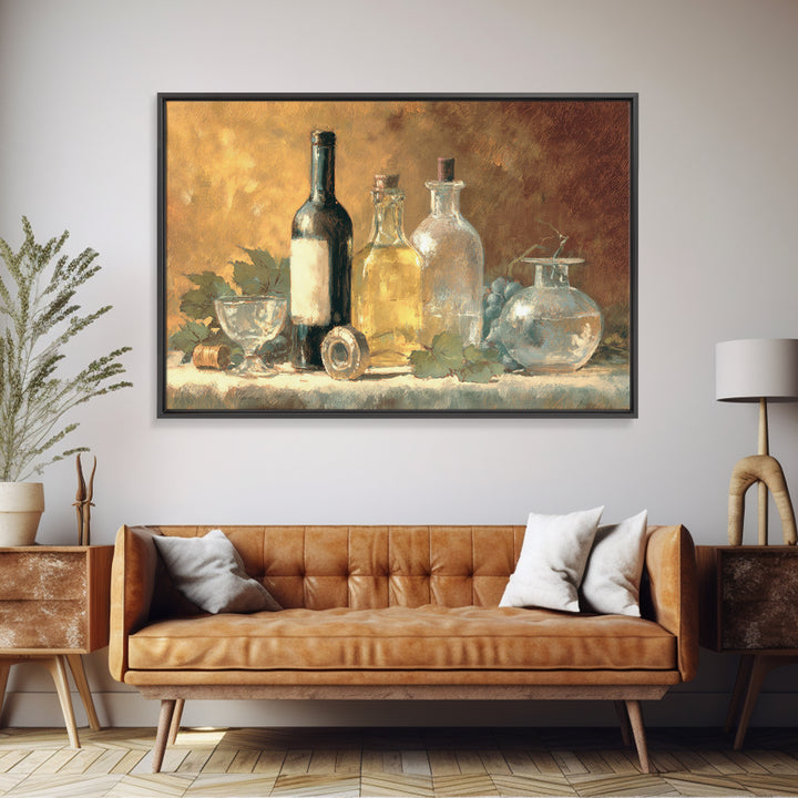 Mediterranean Olive Branch and Citrus Arrangement Canvas Print, Dining Room Art, Printable Wall Art, Dining Room Decor, Dining, DRA-3x2-16