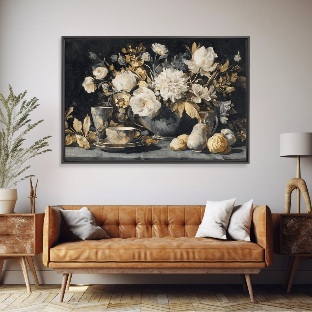 Figs on Marble Canvas Print, Dining Room Art, Fall Decor, Dining Room Decor, Fine Art, Dining, Kitchen Art, Living Room Decor, DRA-3x2-3