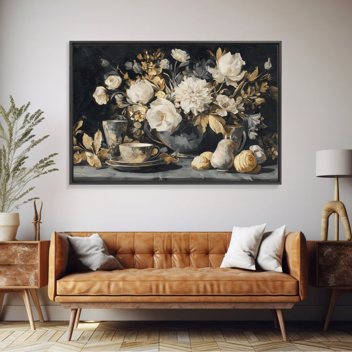 Figs on Marble Canvas Print, Dining Room Art, Fall Decor, Dining Room Decor, Fine Art, Dining, Kitchen Art, Living Room Decor, DRA-3x2-3