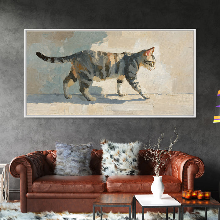 Whimsical Chair Still Life Framed Canvas Print, Eclectic Art, Digital Art, Living Room Decor, Fine Art, Eclectic, Digital Print, ECL-2x1-10