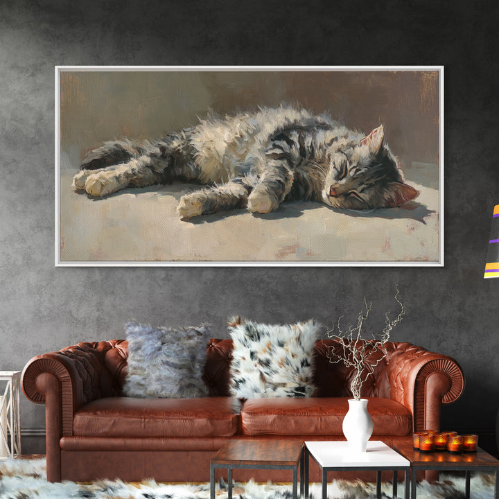 Surreal Portrait with Mismatched Patterned Clothing Canvas Print, Eclectic Art, Artwork, Living Room Decor, Fine Art, Eclectic, ECL-2x1-70