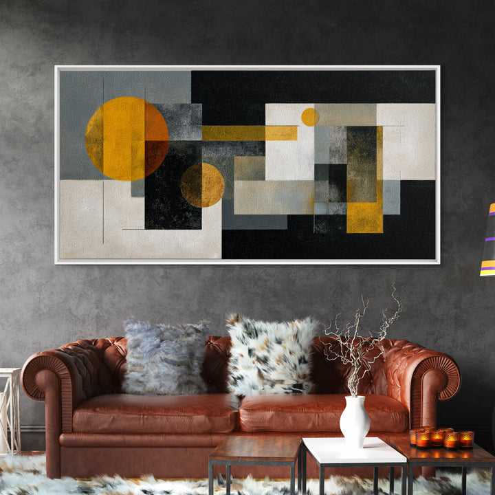 Bold Maximalist Still Life Framed Canvas Print, Eclectic Art, Textured Painting, Living Room Decor, Fine Art, Eclectic, ECL-2x1-95