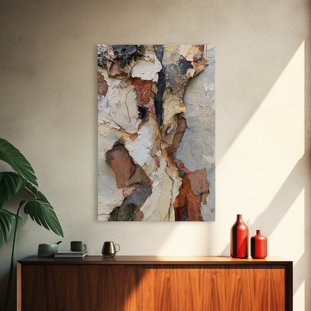 Stormy Landscape Painted Canvas Print, Expressionist Art, Original Painting, Living Room Decor, Fine Art, Expression, EXP-2x3-35