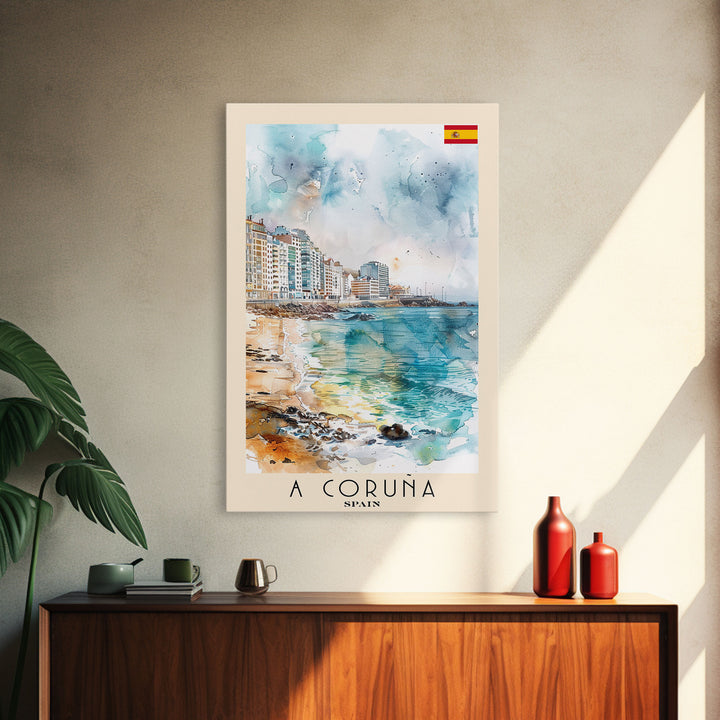 Beautiful Aachen Germany Cityscape Art Print, Framed Canvas Print, Perfect for Living Room Decor, European Wall Art