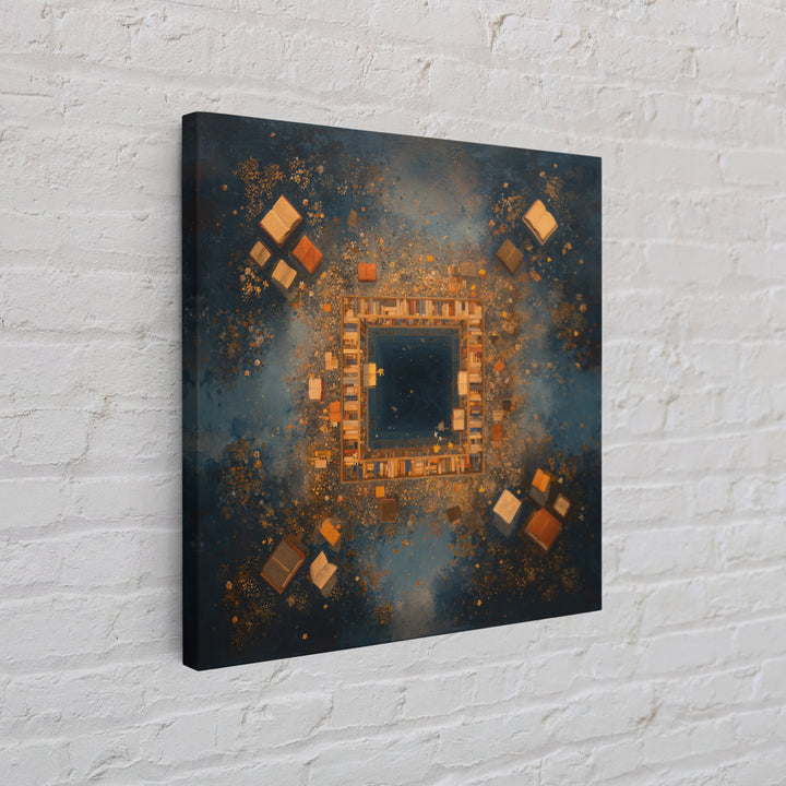 Sorceress Holding a Sphere of Starlight Framed Canvas Print, Fantasy Art, Gallery Decor, Living Room Decor, Fine Art, Mythic, FAN-1x1-41