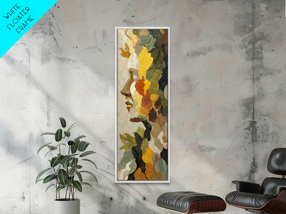 Faerie Market under Giant Mushrooms Canvas Print, Fantasy Art, Painting, Living Room Decor, Oil Painting, Mythic, Gothic Art, FAN-1x3-27