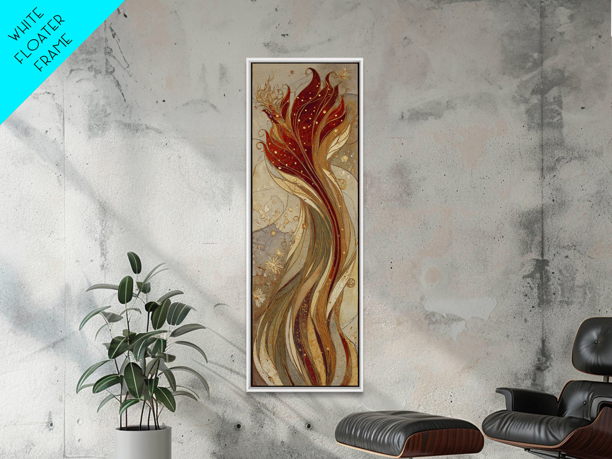 Sorceress Holding a Sphere of Starlight Framed Canvas Print, Fantasy Art, Modern Decor, Living Room Decor, Fine Art, Mythic, FAN-1x3-29