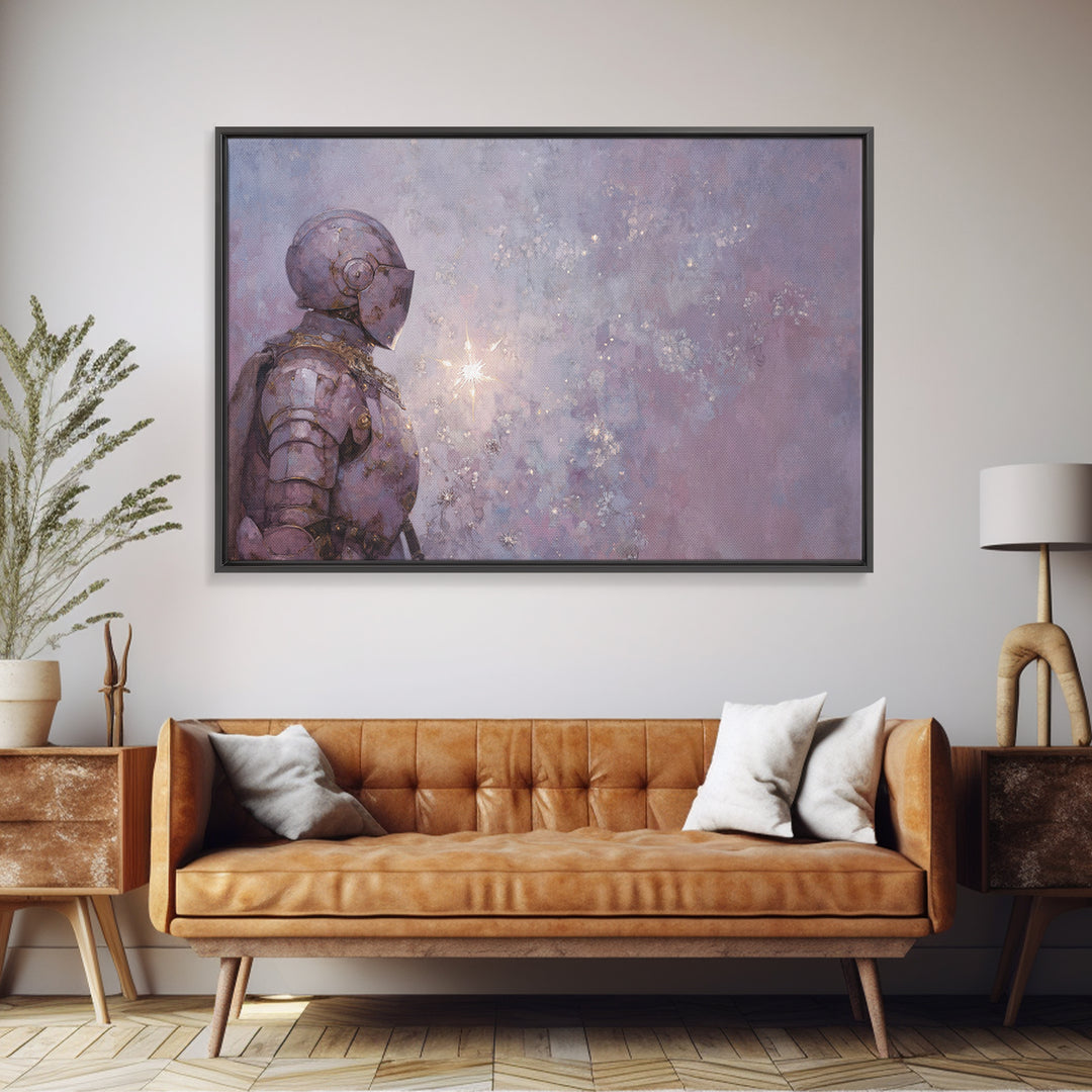 Dragon Egg Nest Framed Canvas Print, Fantasy Art, Painting, Living Room Decor, Fine Art, Mythic, Gothic Art, Landscape, FAN-3x2-2