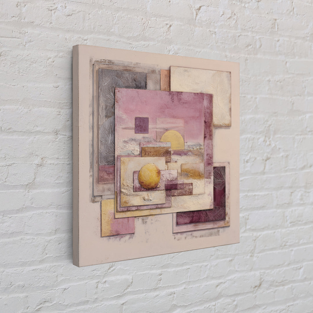 Fresh Bread Honey and Butter Still Life Framed Canvas Print, Farmhouse Art, Farmhouse Wall Art, Farmhouse Decor, Abstract Art, FAR-1x1-72