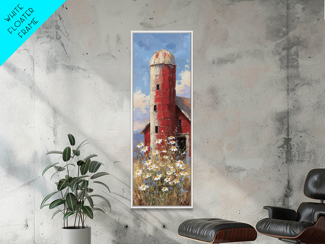 Old Milk Can Canvas Print, Farmhouse Art, Printable Art, Farmhouse Decor, Harvest, Landscape Painting, Farmhouse Wall Art, FAR-1x3-72