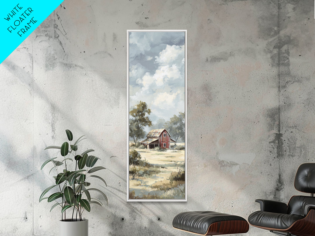 Rustic Barn in Golden Field Light Canvas Print, Farmhouse Art, Luxury Decor, Farmhouse Decor, Fine Art, Harvest, Art Prints, FAR-1x3-86