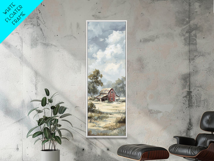 Rustic Barn in Golden Field Light Canvas Print, Farmhouse Art, Luxury Decor, Farmhouse Decor, Fine Art, Harvest, Art Prints, FAR-1x3-86