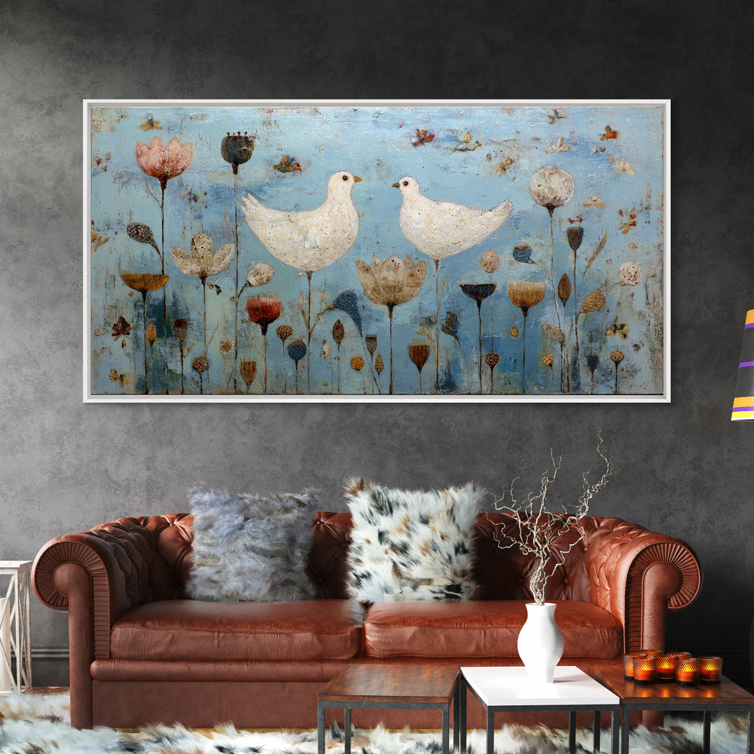 Sunflowers in a Galvanized Metal Bucket Framed Canvas Print, Farmhouse Art, Farmhouse Decor, Watercolor Art, Harvest, FAR-2x1-23