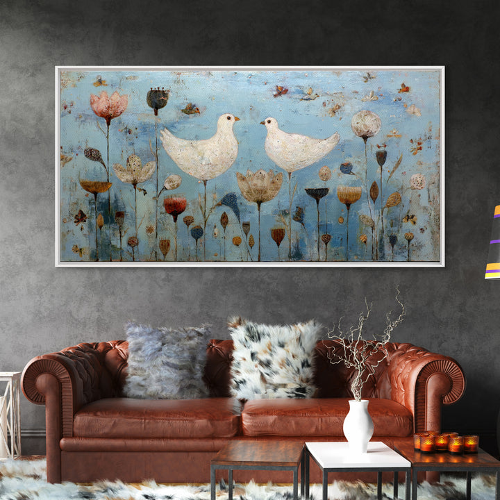Sunflowers in a Galvanized Metal Bucket Framed Canvas Print, Farmhouse Art, Farmhouse Decor, Watercolor Art, Harvest, FAR-2x1-23