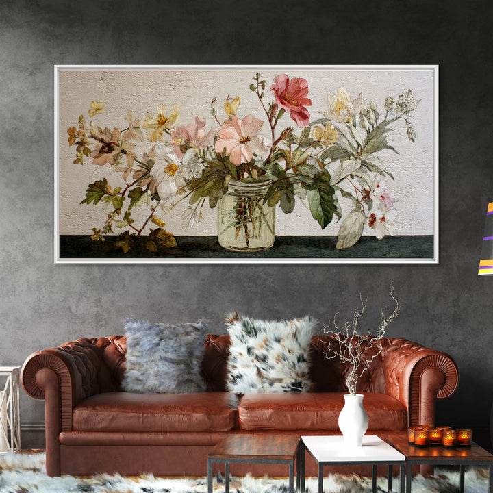 Rustic Pear Still Life on Plank Wood Canvas Print, Farmhouse Art, Wall Decor, Farmhouse Decor, Oil Painting, Harvest, FAR-2x1-39