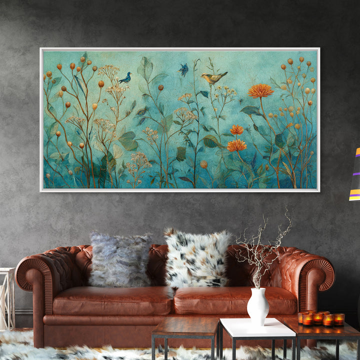 Sunflowers in a Galvanized Metal Bucket Canvas Print, Farmhouse Art, Printable Art, Farmhouse Decor, Watercolor Art, Harvest, FAR-2x1-47