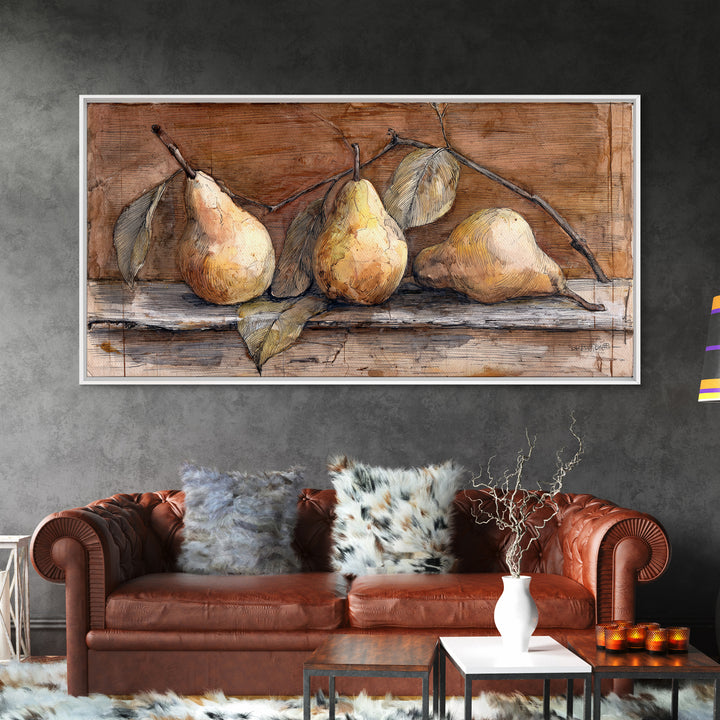Wheat Bundle Tied Framed Canvas Print, Farmhouse Art, Luxury Decor, Farmhouse Decor, Fine Art, Harvest, Art Prints, Digital Art, FAR-2x1-6