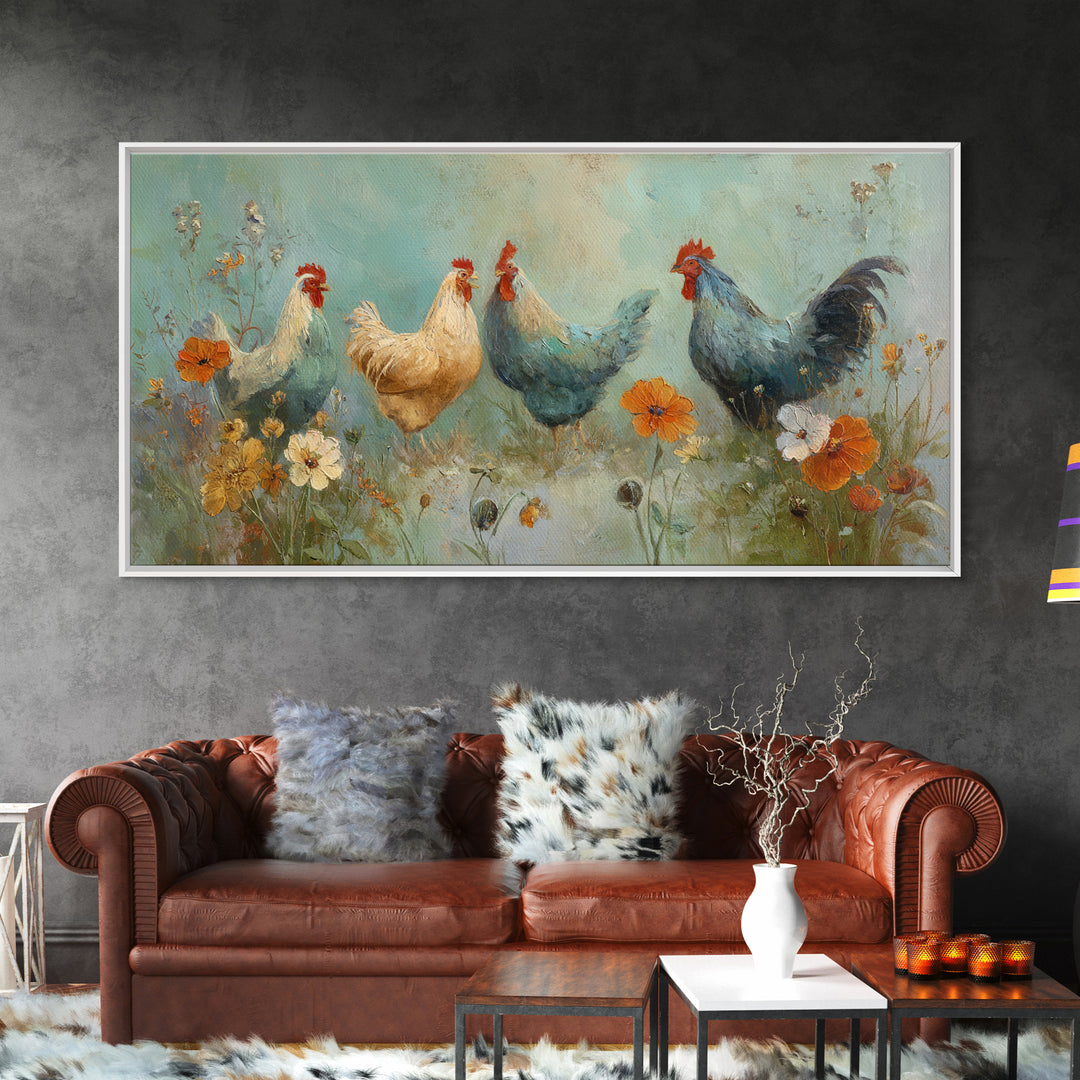 Farm Dog Lying Beside Weathered Boots Canvas Print, Farmhouse Art, Printable Wall Art, Farmhouse Decor, Oil Painting, Harvest, FAR-2x1-77