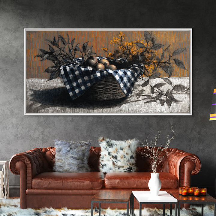 Country Landscape with Fence and Rolling Hills Canvas Print, Farmhouse Art, Wall Art, Farmhouse Decor, Fine Art, Harvest, FAR-2x1-82