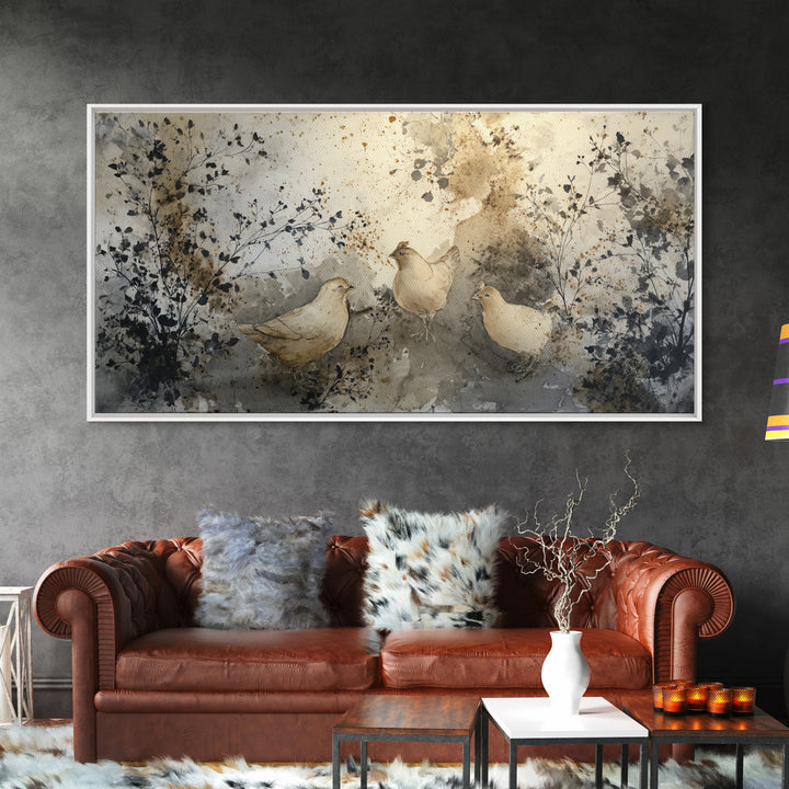 Sunflowers in a Galvanized Metal Bucket Framed Canvas Print, Farmhouse Art, Downloadable Art, Farmhouse Decor, Oil Painting, FAR-2x1-95