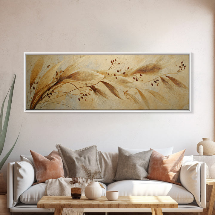 Rustic Pear Still Life on Plank Wood Framed Canvas Print, Farmhouse Art, Wall Art, Farmhouse Decor, Fine Art, Harvest, FAR-3x1-59