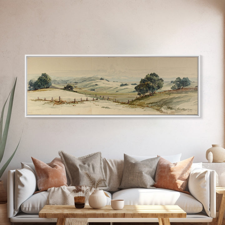 Rustic Barn in Golden Field Light Canvas Print, Farmhouse Art, Living Room Decor, Farmhouse Decor, Fine Art, Harvest, FAR-3x1-66