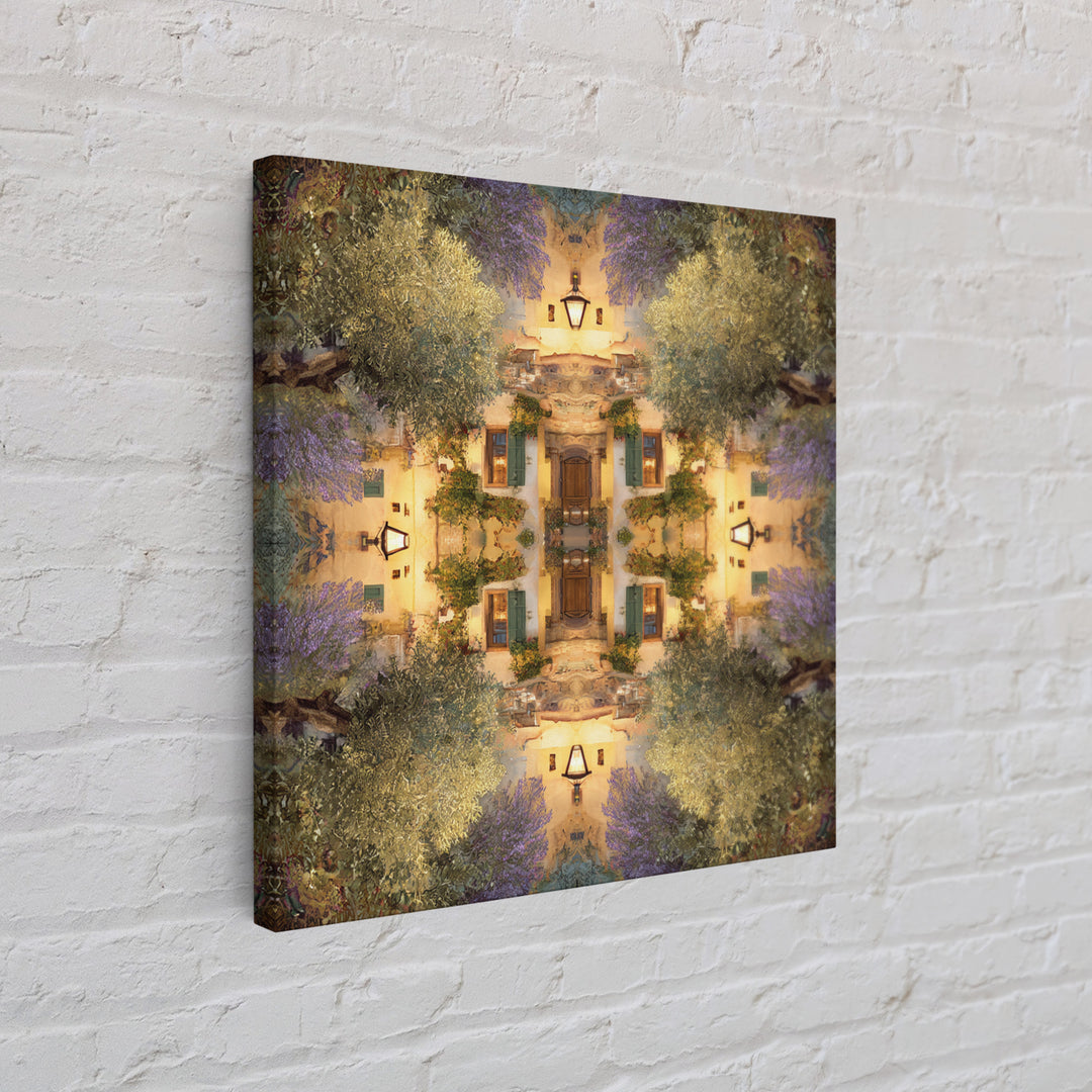 Sunlit Provence Olive Grove Canvas Print, French Country Art, Botanical Prints, Farmhouse Decor, Country, Digital Download Art, FCA-1x1-5