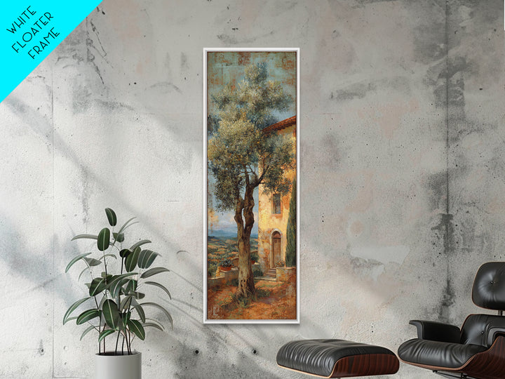 Sunlit Provence Olive Grove Canvas Print, French Country Art, Original Painting, Farmhouse Decor, Country, Coastal Wall Art, FCA-1x3-41