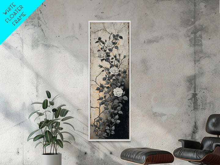 Pastoral Sheep in Rolling Countryside Framed Canvas Print, French Country Art, Floral Wall Art, Farmhouse Decor, Country, FCA-1x3-74