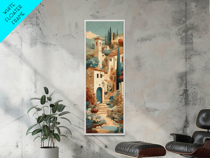 Pastoral Sheep in Rolling Countryside Canvas Print, French Country Art, Farmhouse Wall Art, Farmhouse Decor, Fine Art, Country, FCA-1x3-98