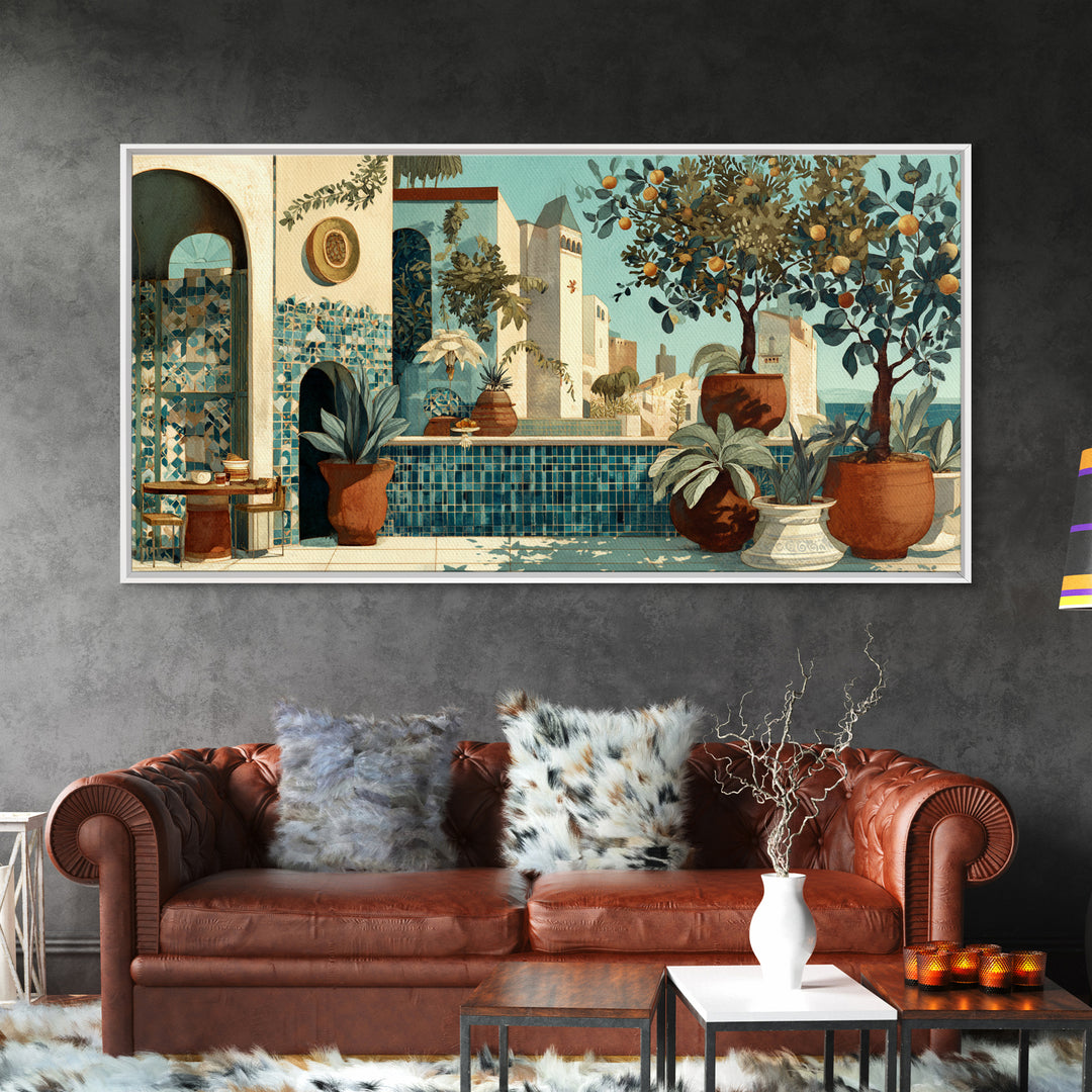 Caf Au Lait Bowl Canvas Print, French Country Art, Fine Art Print, Farmhouse Decor, Fine Art, Country, Digital Prints, FCA-2x1-54