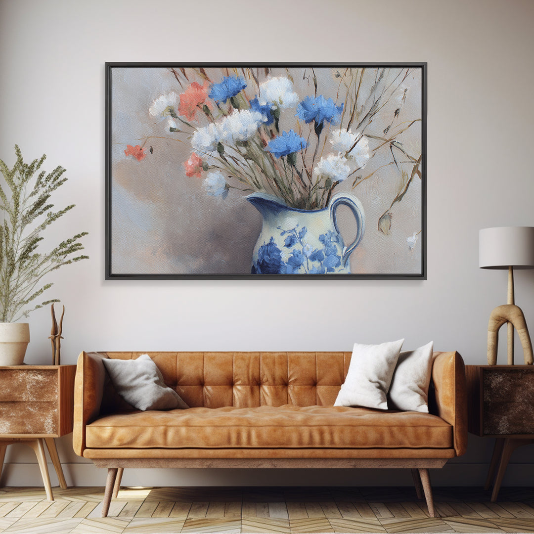 Grapes and Wine Still Life Canvas Print, French Country Art, Oil Painting, Farmhouse Decor, Country, Digital Art Prints, FCA-3x2-37