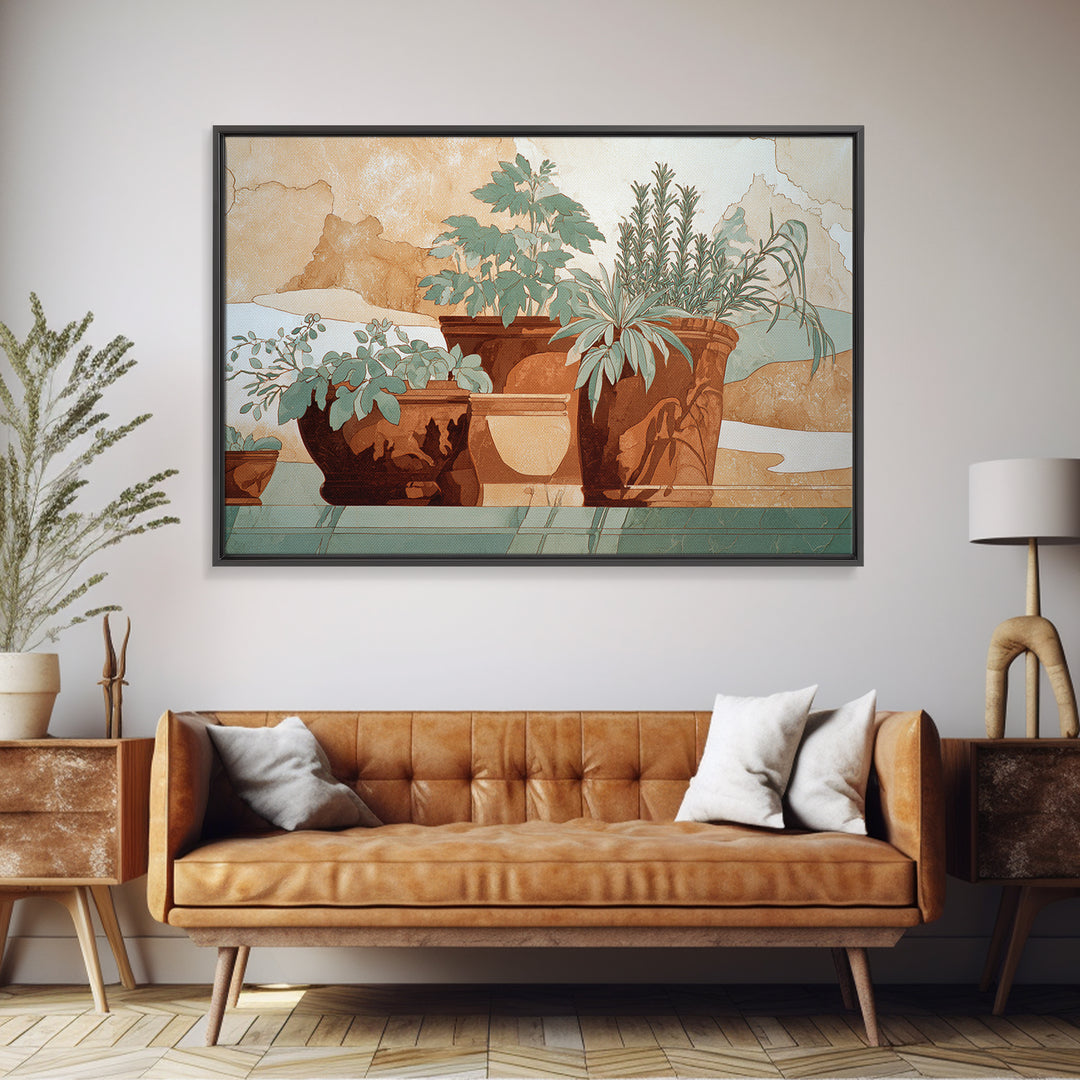 Sunlit Provence Olive Grove Framed Canvas Print, French Country Art, Contemporary Art, Farmhouse Decor, Fine Art, Country, FCA-3x2-9