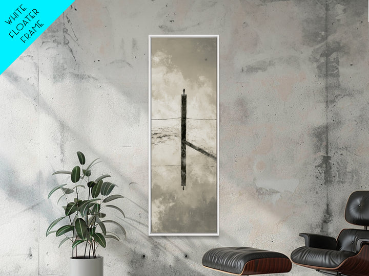 Sprinter Start Position Framed Canvas Print, Fitness Studio Art, Dancing Wall Art, Gym Decor, Fine Art, Motion, Gallery Decor, FSA-1x3-50