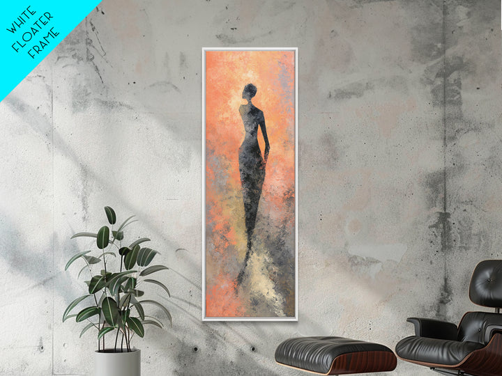 Abstract Human Figure Canvas Print, Fitness Studio Art, Home Gym Wall Art, Gym Decor, Fine Art, Motion, Art Print, Room Decor, FSA-1x3-86