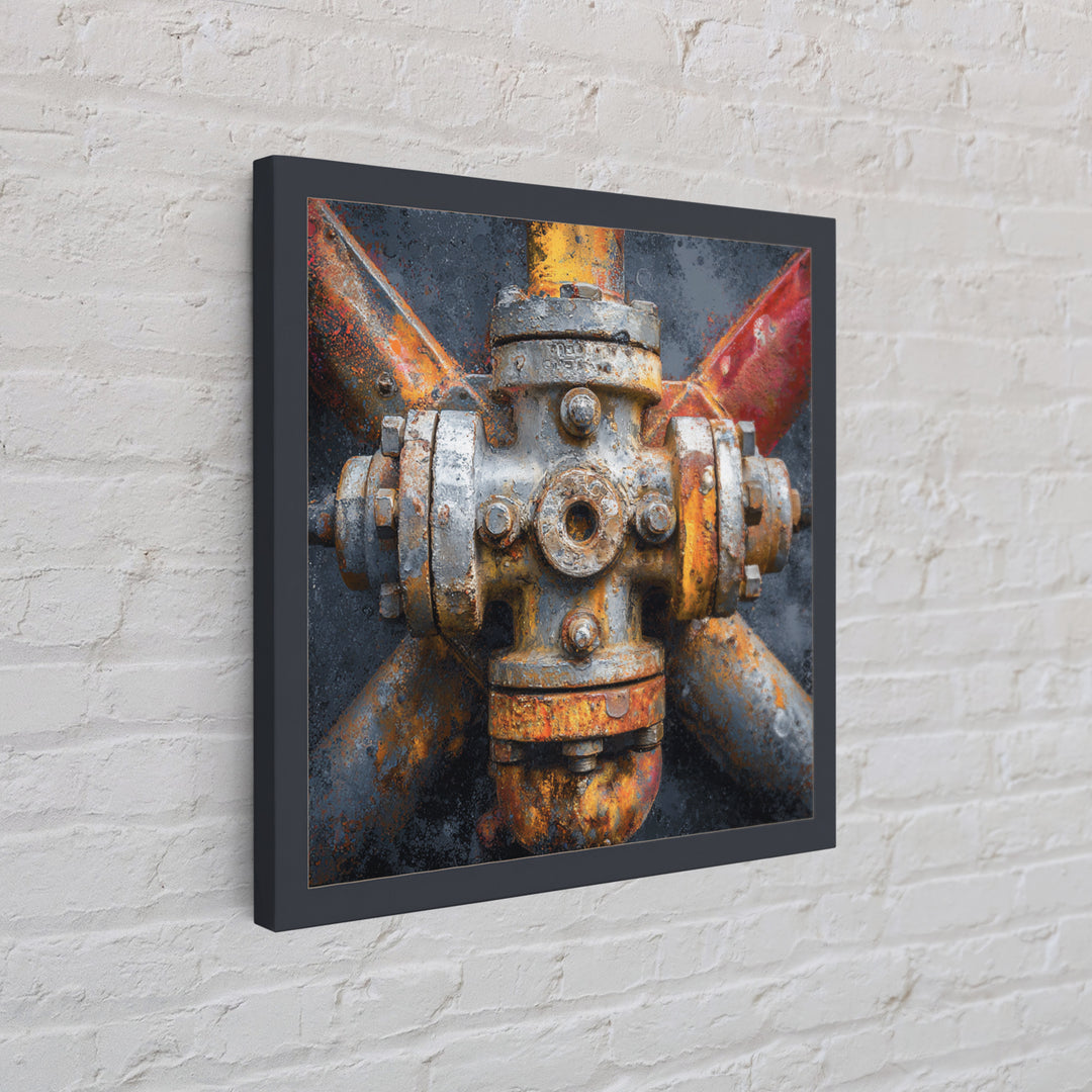 Route 66 Road Scene Without Text Canvas Print, Garage Art, Sports Posters, Garage Decor, Fine Art, Motor, Luxury Decor, GAR-1x1-17