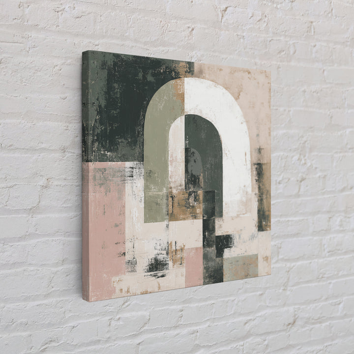Warm Abstract Arches Canvas Print, Guest Bedroom Art, Wall Art, Bedroom Decor, Fine Art, Guest, New Home Gift, Printable Art, GBA-1x1-99