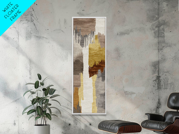 Abstract Woven Texture Canvas Print, Guest Bedroom Art, Above Bed Decor, Bedroom Decor, Abstract Art, Guest, Boho Decor, GBA-1x3-26
