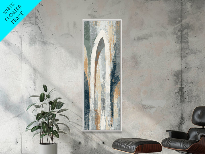 Warm Abstract Arches Canvas Print, Guest Bedroom Art, Home, Bedroom Decor, Guest, Bedroom Wall Art, Bedroom Wall Decor, GBA-1x3-39
