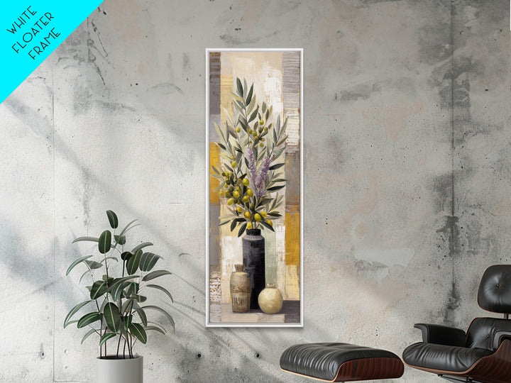 Olive Branch Still Life Canvas Print, Guest Bedroom Art, Art Print, Bedroom Decor, Fine Art, Guest, Home, Printable Wall Art, GBA-1x3-77