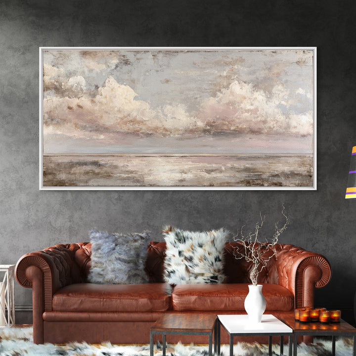 Abstract Woven Texture Framed Canvas Print, Guest Bedroom Art, Art Print, Bedroom Decor, Abstract Art, Guest, Home, GBA-2x1-10