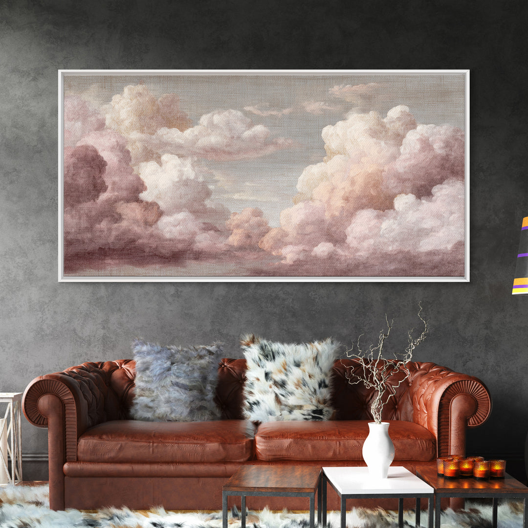 Abstract Woven Texture Framed Canvas Print, Guest Bedroom Art, Art Print, Bedroom Decor, Abstract Art, Guest, Home, GBA-2x1-34