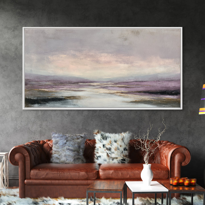 Minimal Moon and Stars Composition Canvas Print, Guest Bedroom Art, Wall Art, Bedroom Decor, Watercolor Art, Guest, GBA-2x1-36