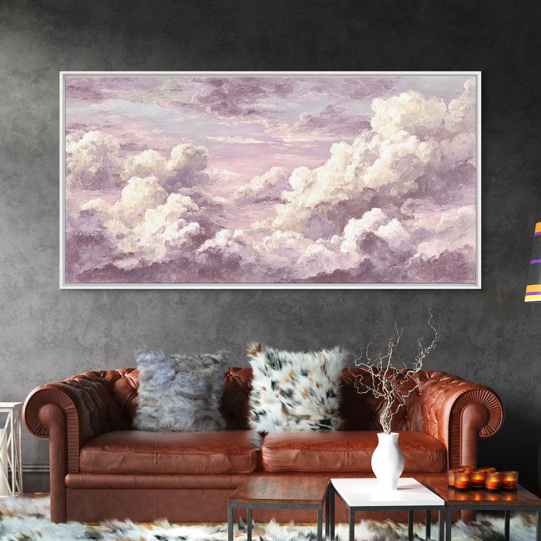 Quiet Lake Landscape at Early Morning Canvas Print, Guest Bedroom Art, Wall Decor, Bedroom Decor, Oil Painting, Guest, GBA-2x1-94