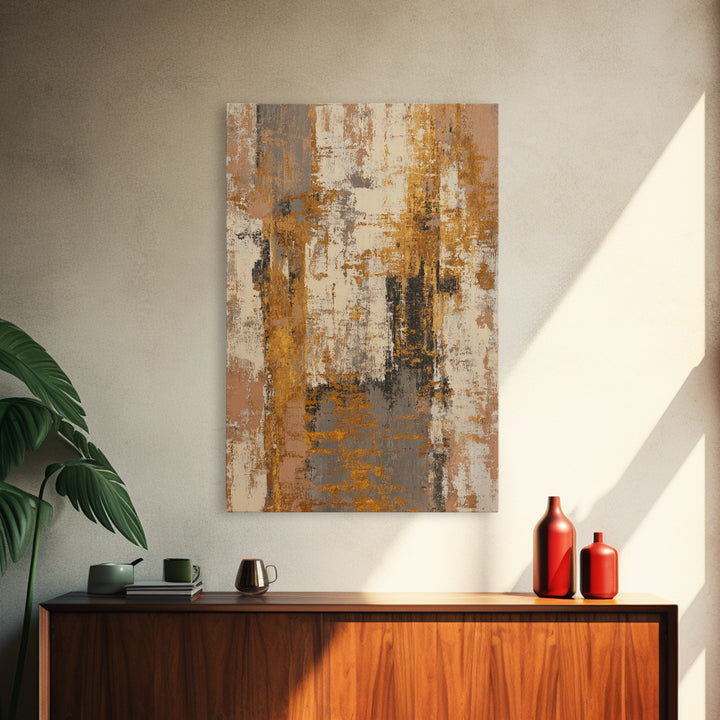 Abstract Woven Texture Framed Canvas Print, Guest Bedroom Art, Printable Wall Art, Bedroom Decor, Abstract Art, Guest, GBA-2x3-94