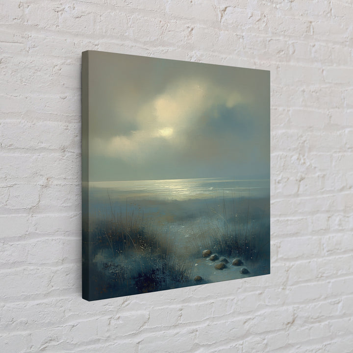 Quiet Abstract Landscape Canvas Print, General Fine Art, Decor, Living Room Decor, Fine Art, Digital Wall Art, GEN-1x1-97